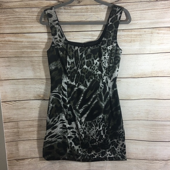 JAYGODFREY Dresses & Skirts - Jay Godfrey | Animal Print Mini Dress Size 4